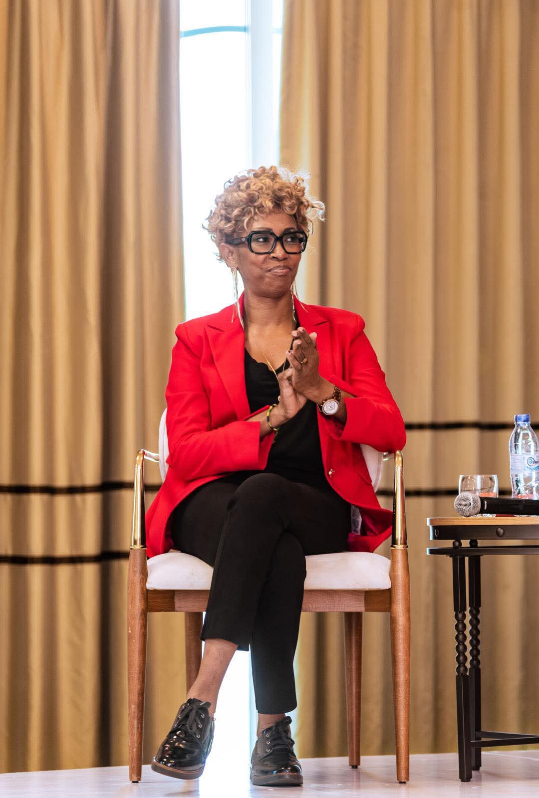 Mylène Limbio, fondatrice et présidente de la Fondation Ô Fil des Femmes